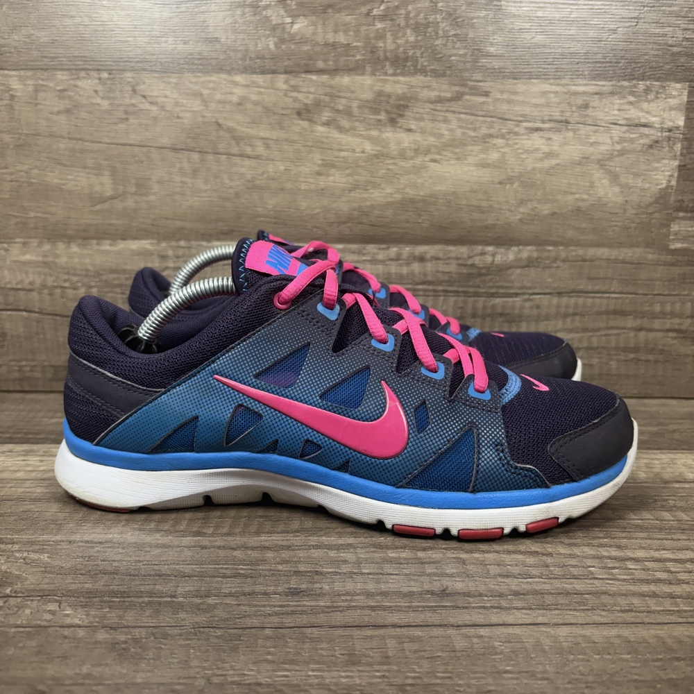 Nike Training Blue Pink Womens US Size 8 EUR 39 616694-501 Running Shoes